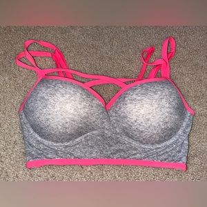 Pink by Victoria secret sports bralette M